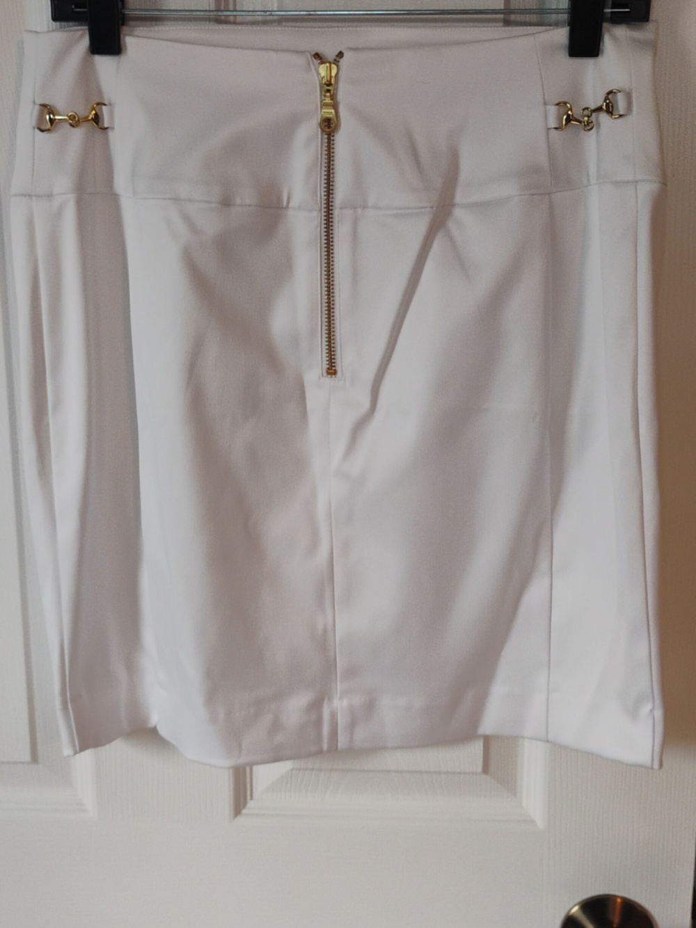 Express Design Studio White Skirt Size 10 Amazing Design - Picture 2 of 8